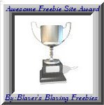 Blazing Feebie Award